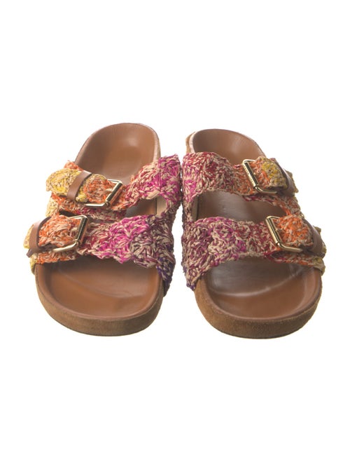 Isabel Marant Raffia Slides