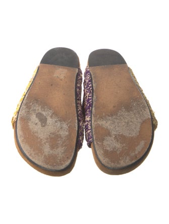 Isabel Marant Raffia Slides