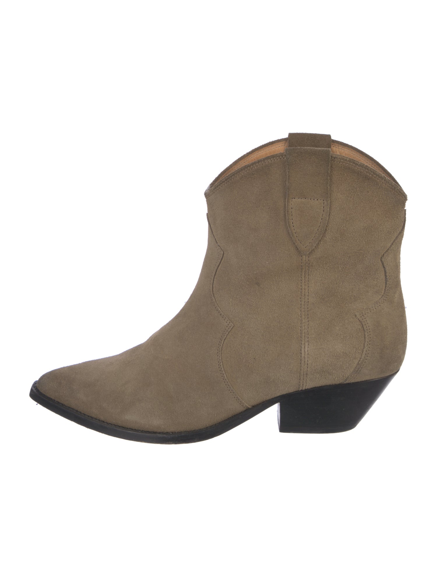 Isabel Marant Suede Western Boots