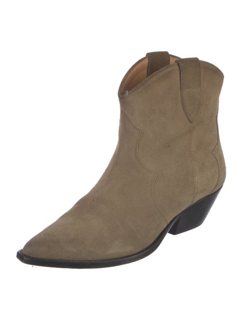 Isabel Marant Suede Western Boots
