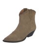 Isabel Marant Suede Western Boots