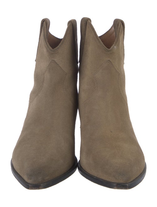 Isabel Marant Suede Western Boots