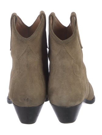 Isabel Marant Suede Western Boots