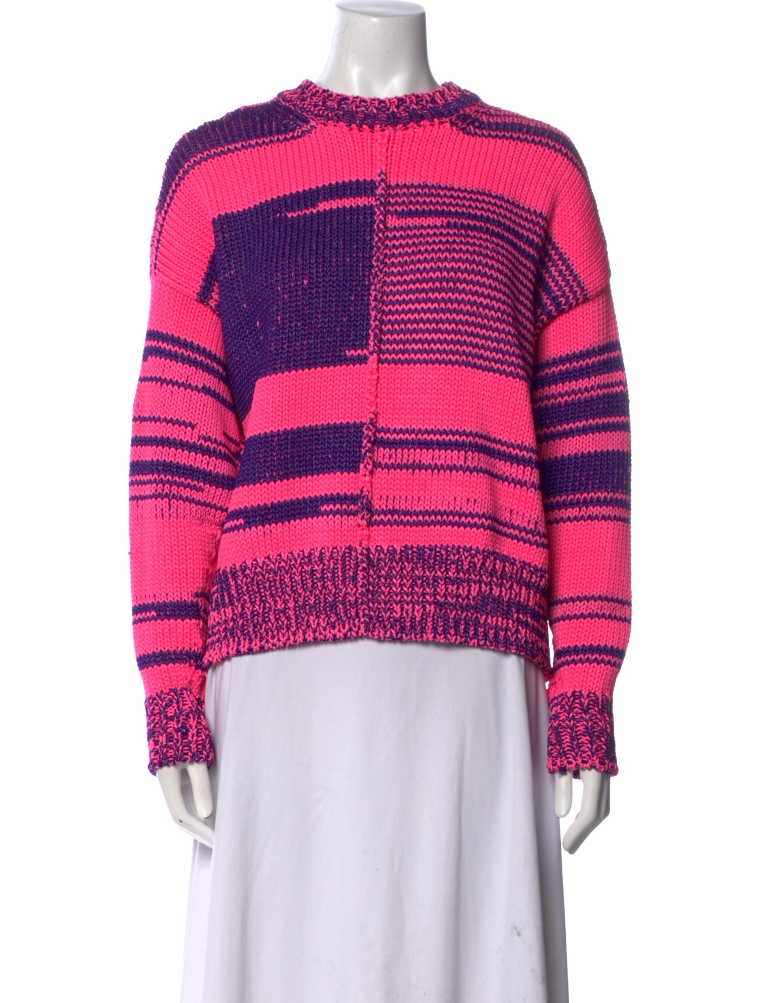 Isabel Marant Striped Crew Neck Sweater