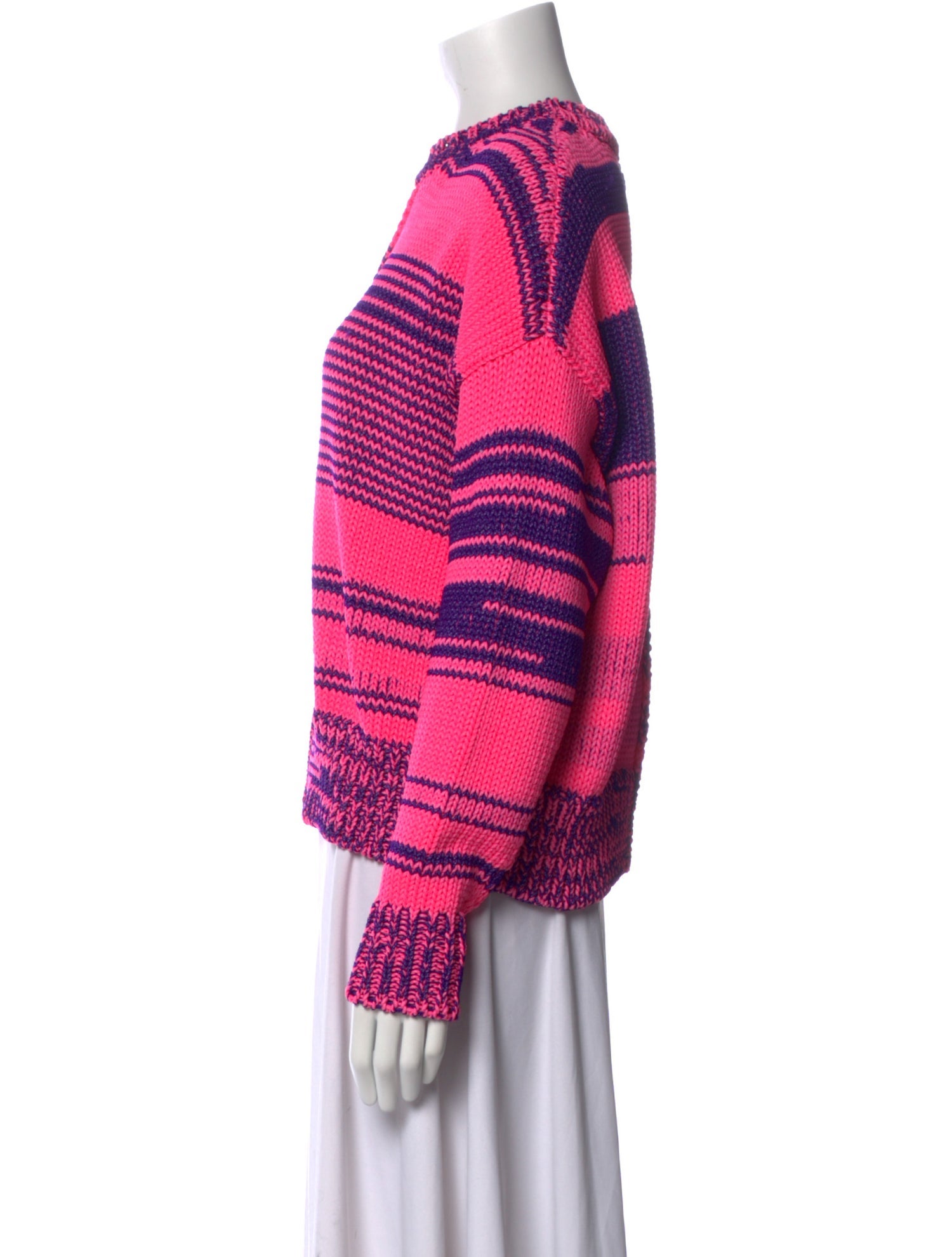 Isabel Marant Striped Crew Neck Sweater