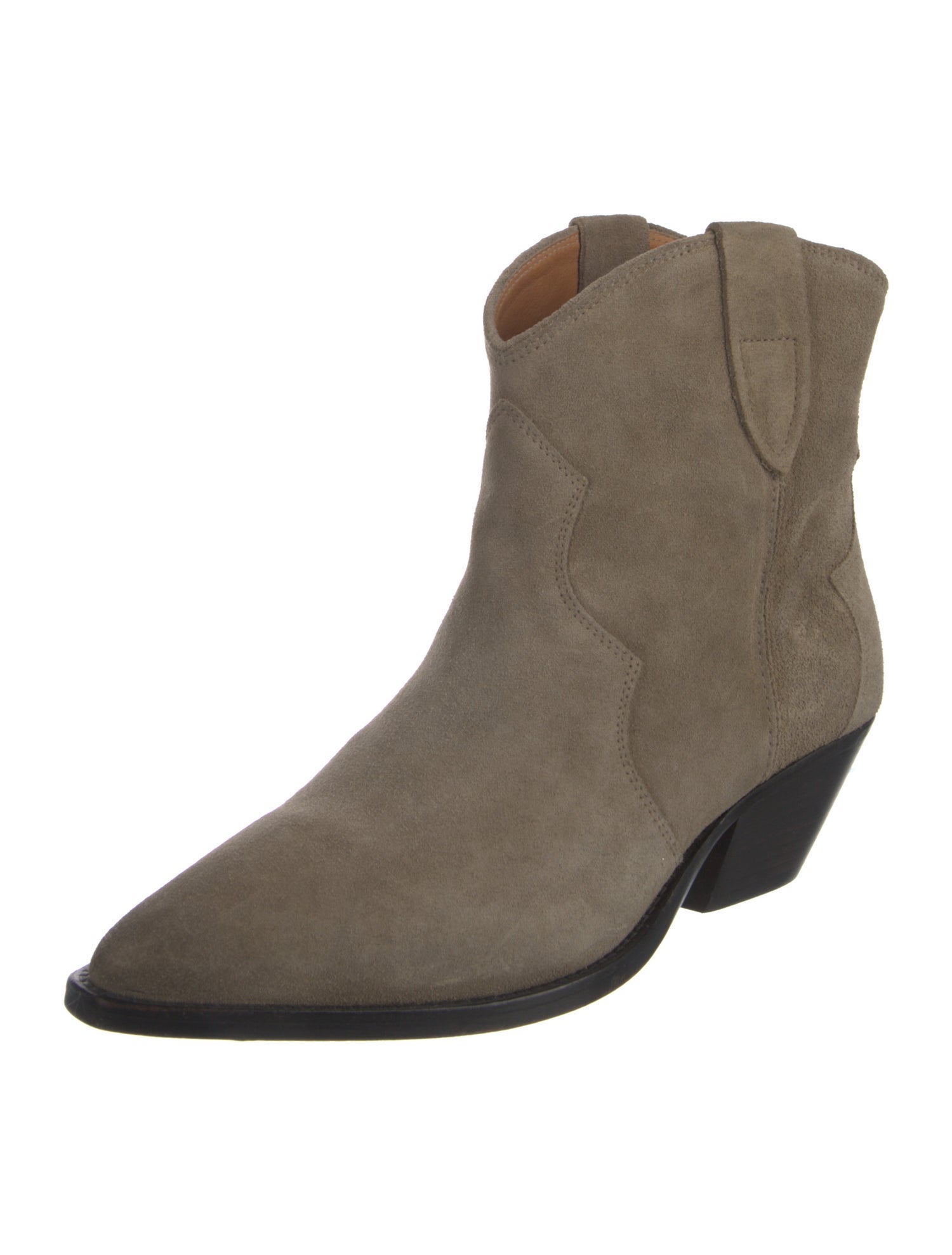 Isabel Marant Suede Western Boots