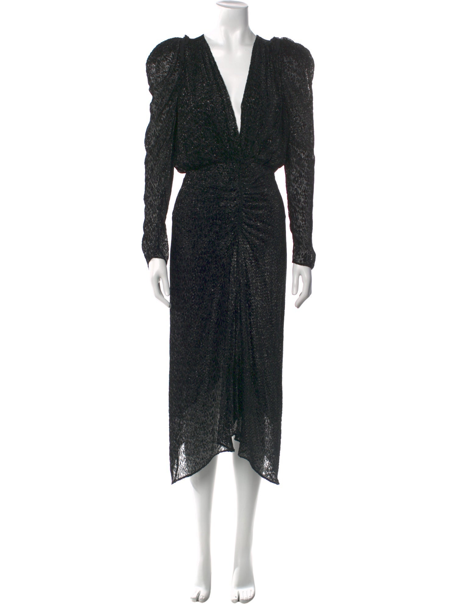 Isabel Marant Velour Long Dress