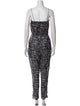 Étoile Isabel Marant Printed Square Neckline Jumpsuit