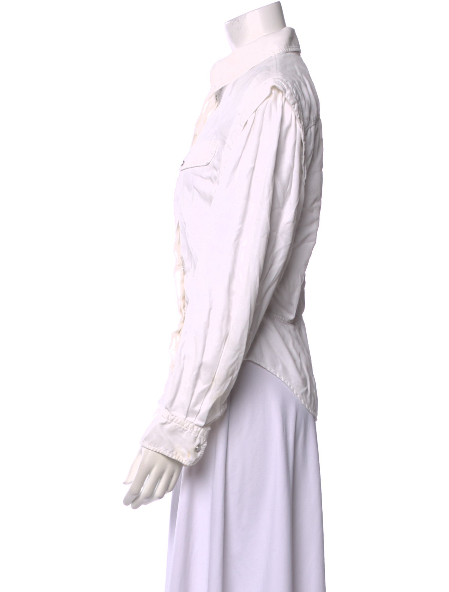 Isabel Marant Long Sleeve Button-Up Top