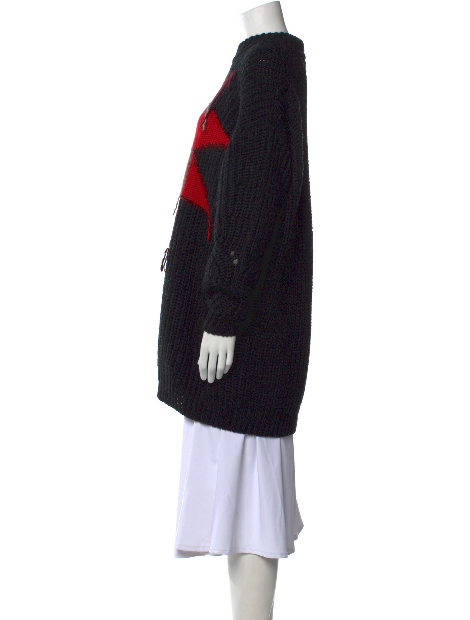 Isabel Marant Wool Graphic Print Sweater