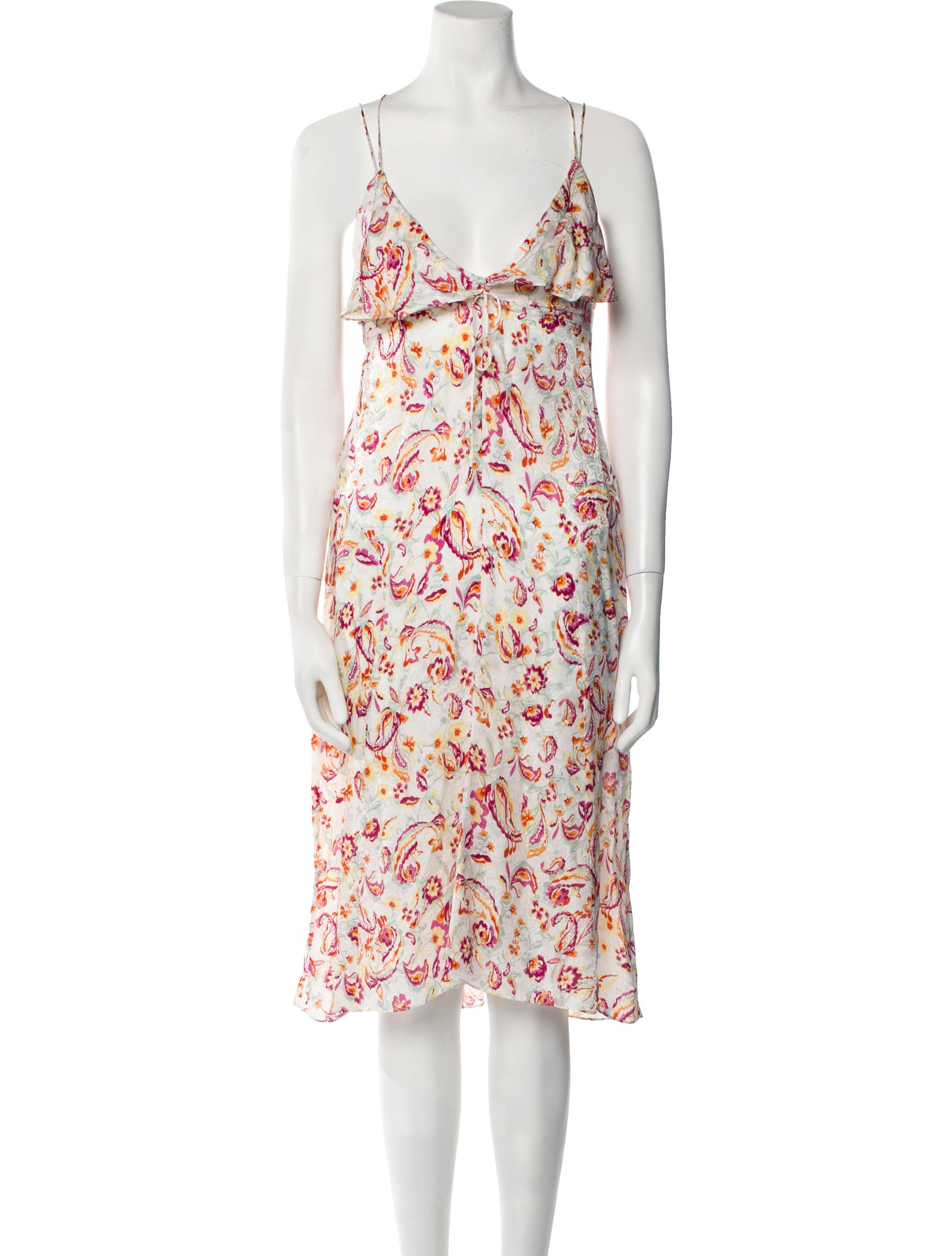 Isabel Marant Floral Print Knee-Length Dress