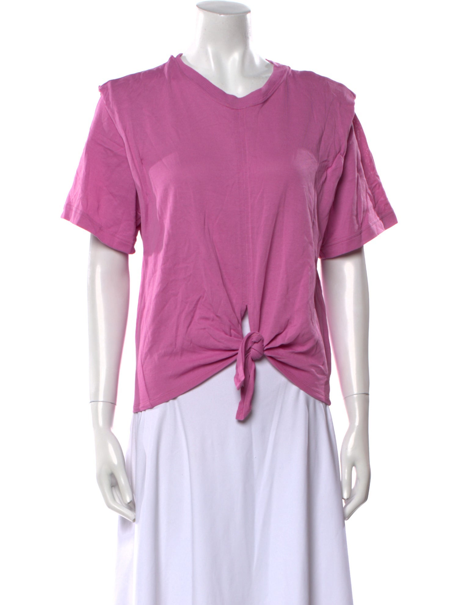 Isabel Marant Crew Neck Short Sleeve T-Shirt