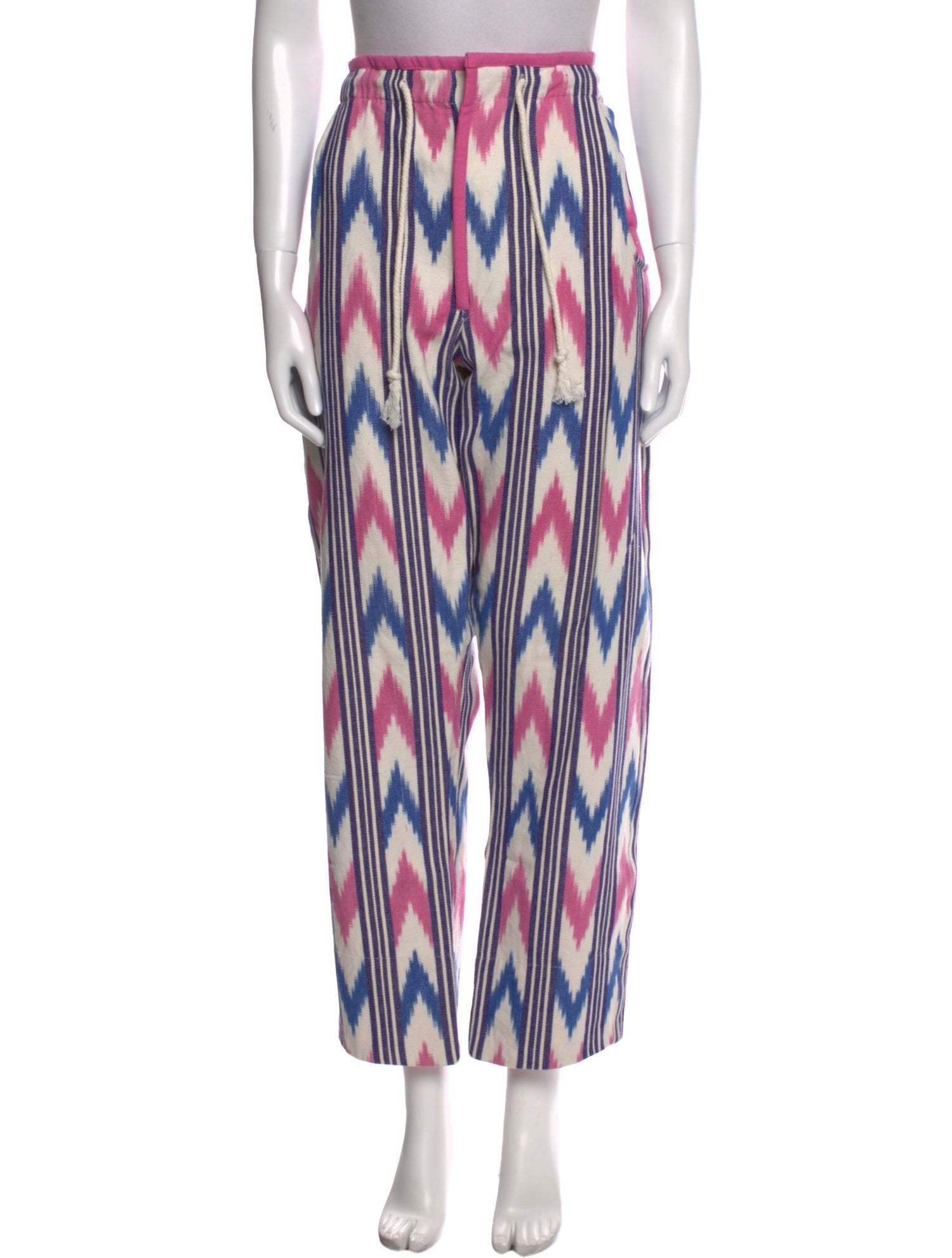 Isabel Marant Printed Straight Leg Pants