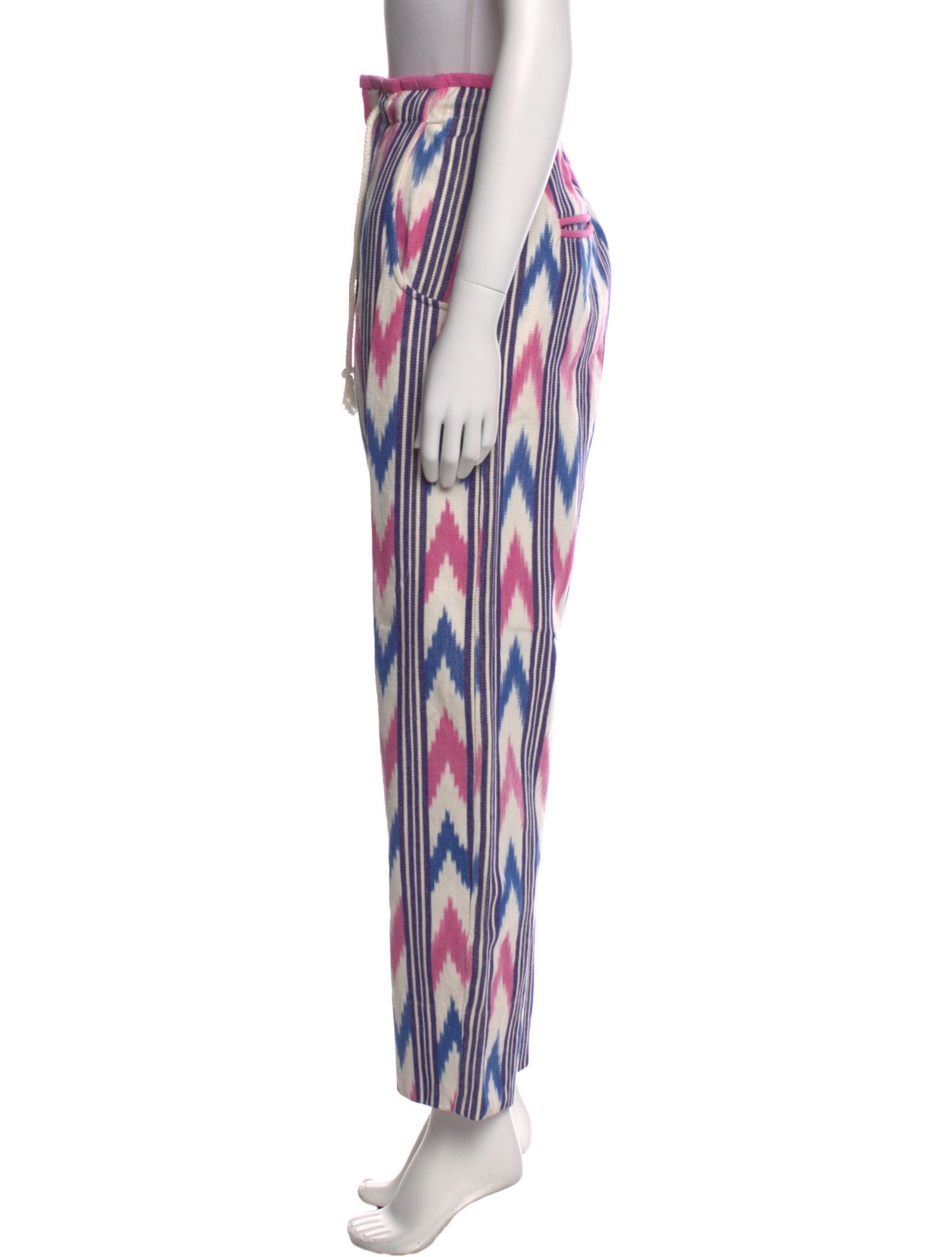Isabel Marant Printed Straight Leg Pants