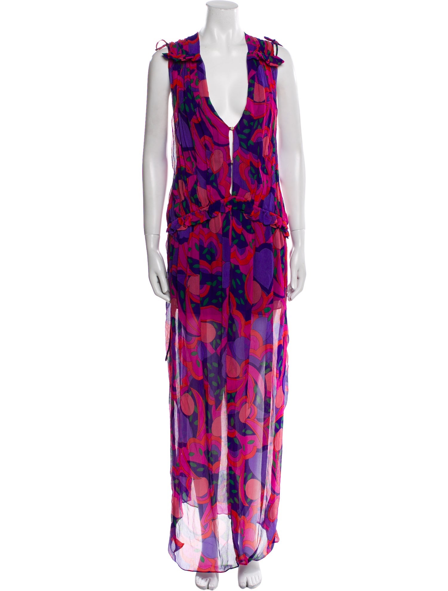 Isabel Marant Silk Long Dress