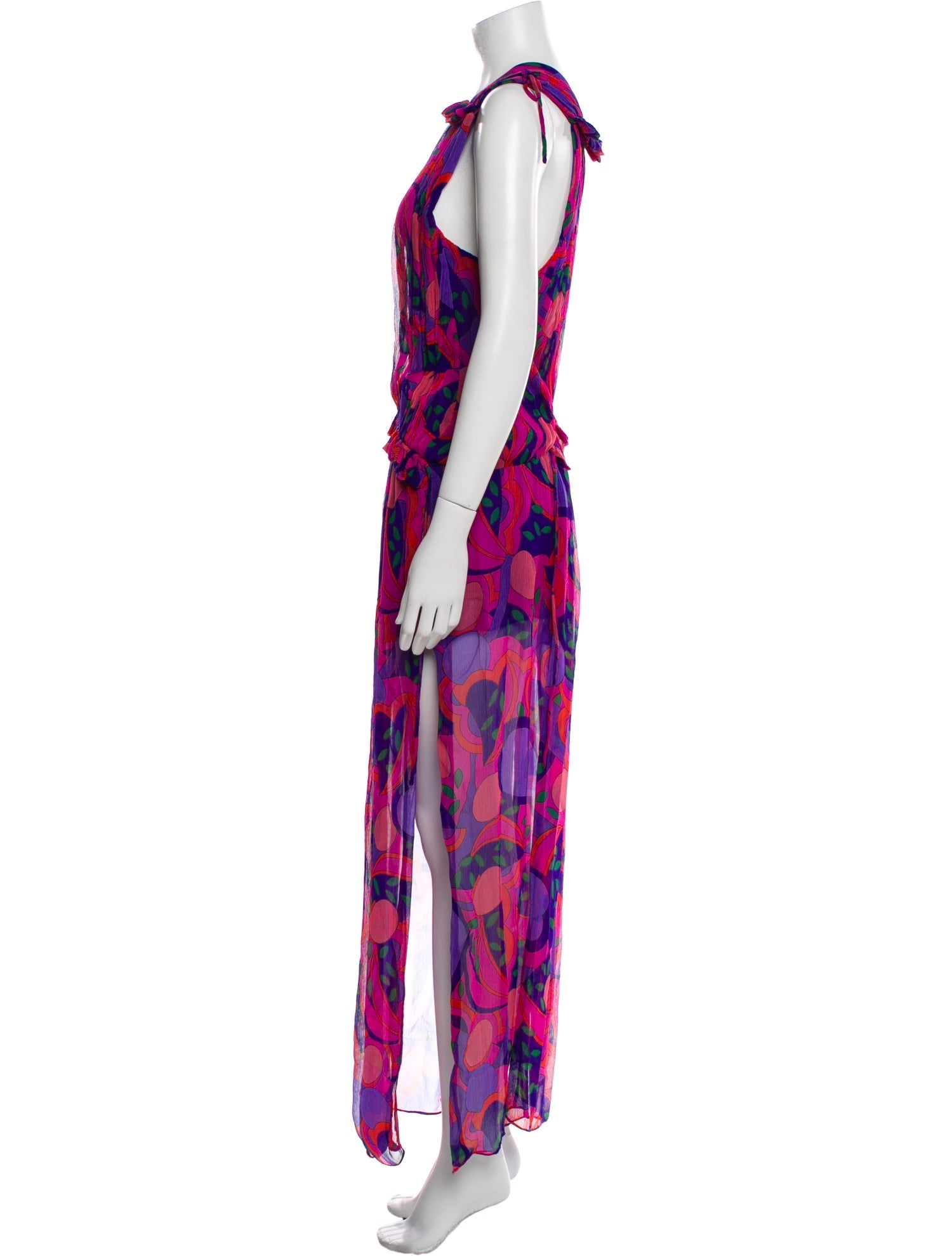 Isabel Marant Silk Long Dress