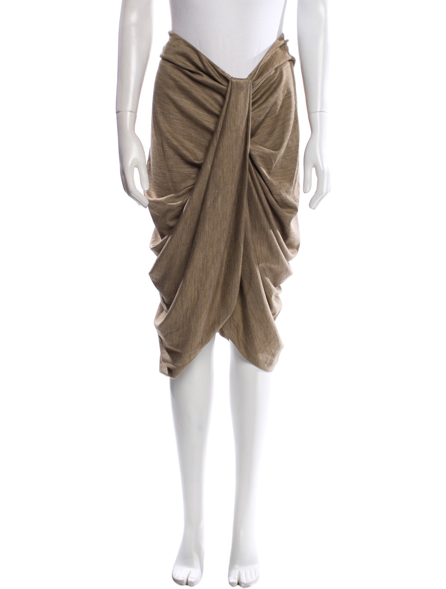 Isabel Marant Virgin Wool Knee-Length Skirt