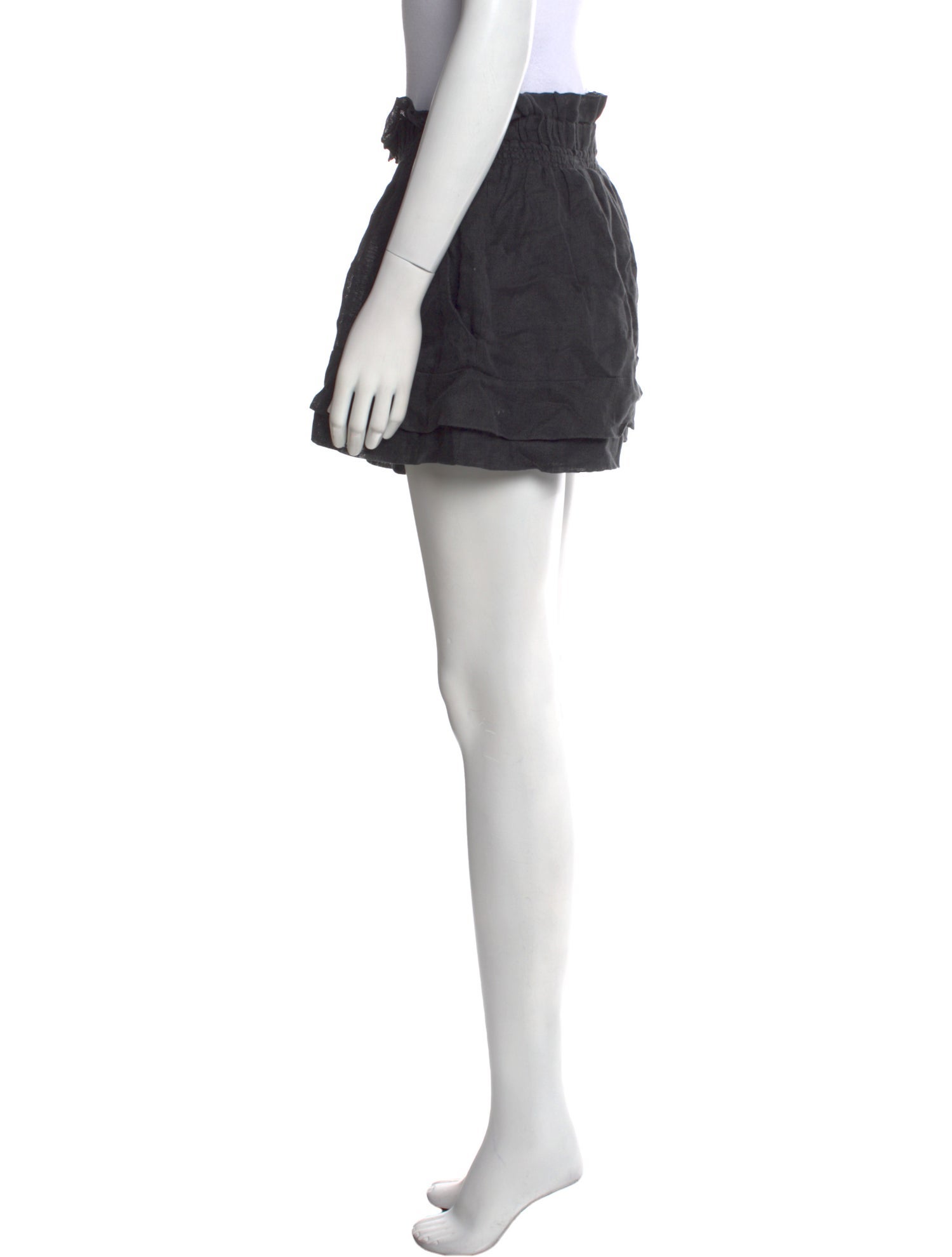 Isabel Marant Linen Mini Shorts