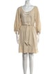 Isabel Marant Scoop Neck Knee-Length Dress