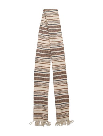 Isabel Marant Cashmere Striped Scarf