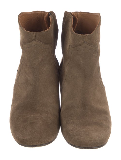 Isabel Marant Suede Western Boots