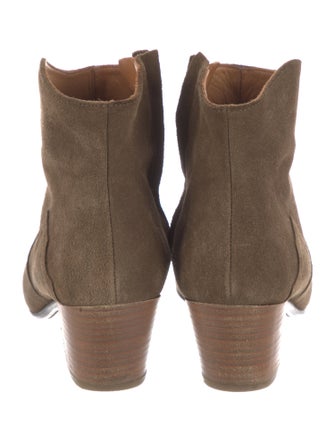 Isabel Marant Suede Western Boots
