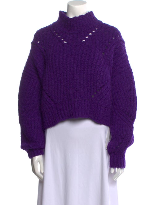 Isabel Marant Wool Mock Neck Sweater
