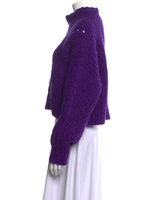 Isabel Marant Wool Mock Neck Sweater