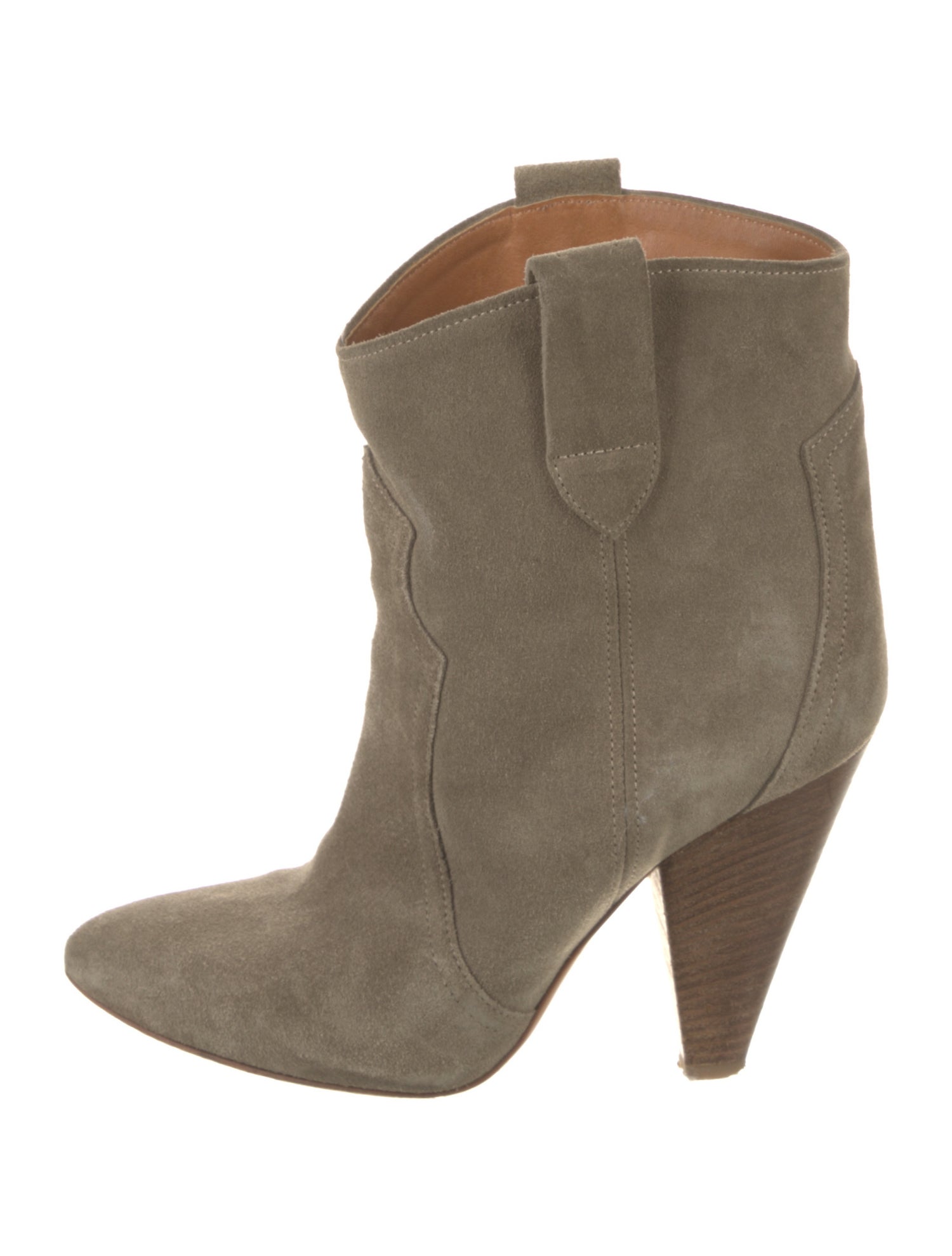 Isabel Marant Suede Western Boots