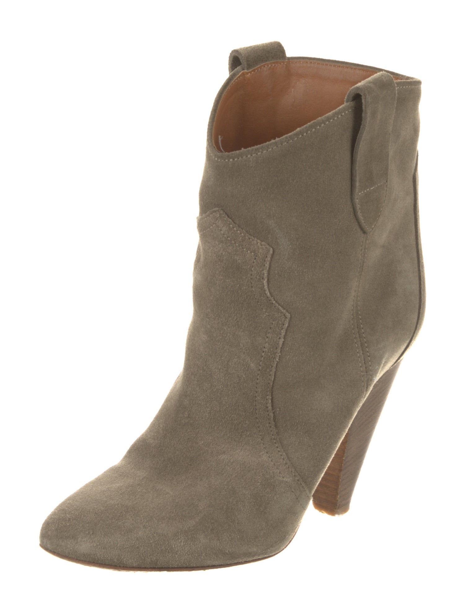 Isabel Marant Suede Western Boots