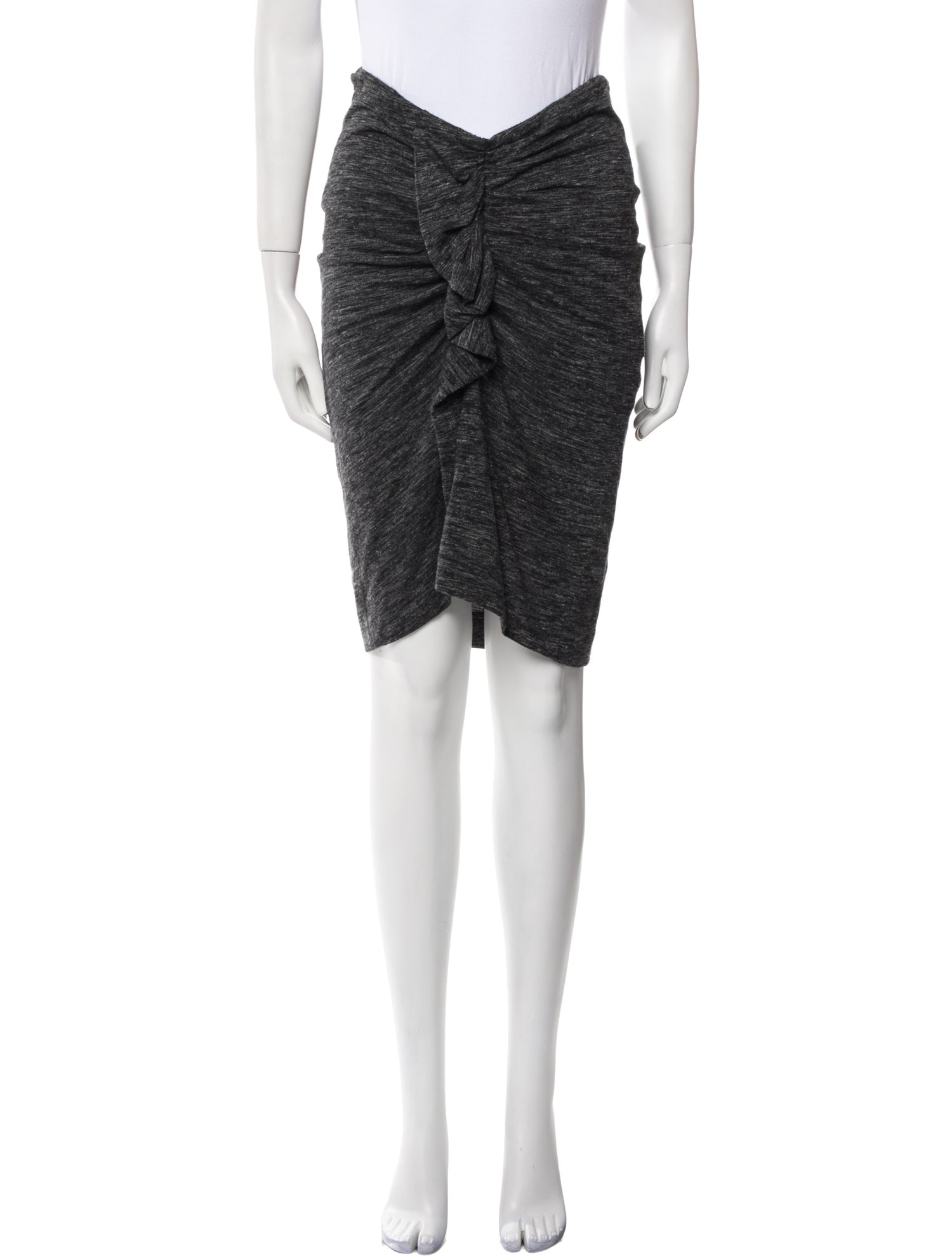 Étoile Isabel Marant Ruffle Embellishment Knee-Length Skirt