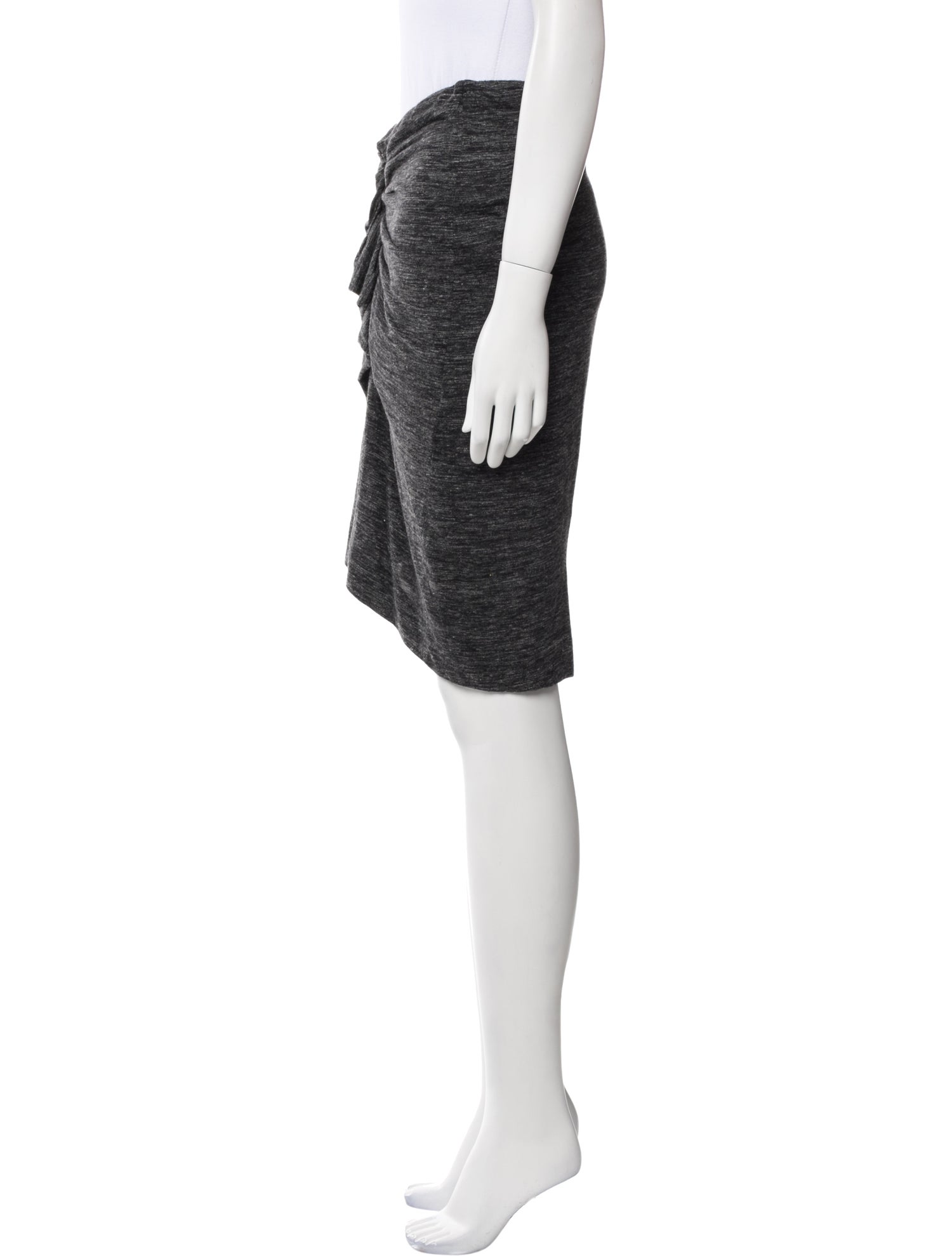 Étoile Isabel Marant Ruffle Embellishment Knee-Length Skirt