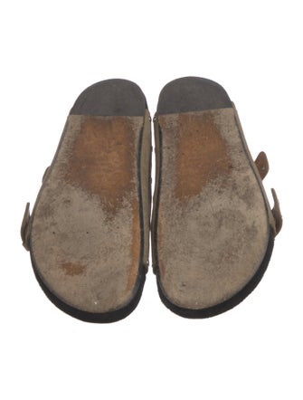 Isabel Marant Suede Studded Accents Slides