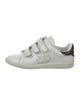 Isabel Marant Leather Colorblock Pattern Sneakers