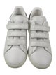 Isabel Marant Leather Colorblock Pattern Sneakers