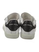 Isabel Marant Leather Colorblock Pattern Sneakers