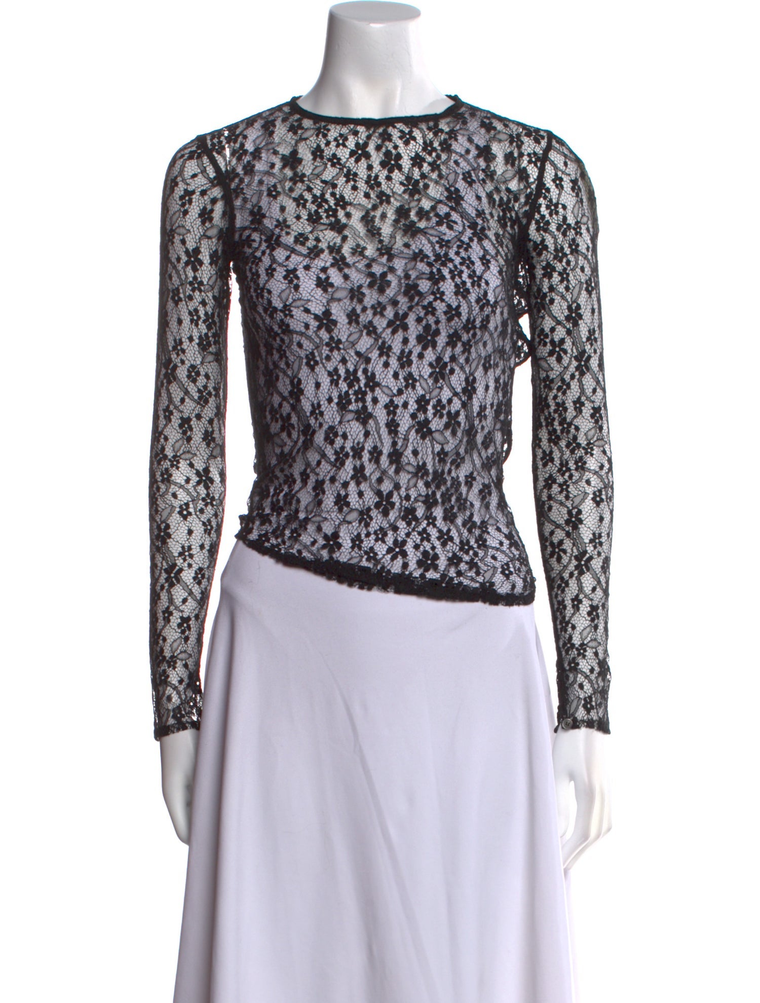 Isabel Marant Lace Pattern Crew Neck Top w/ Tags