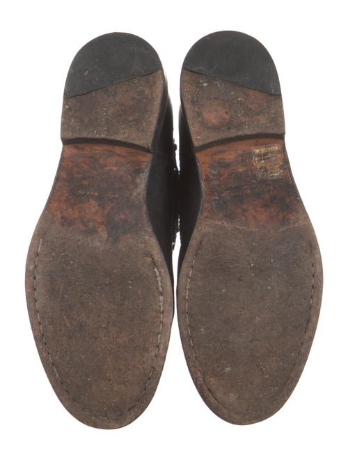 Isabel Marant Leather Studded Accents Moto Boots