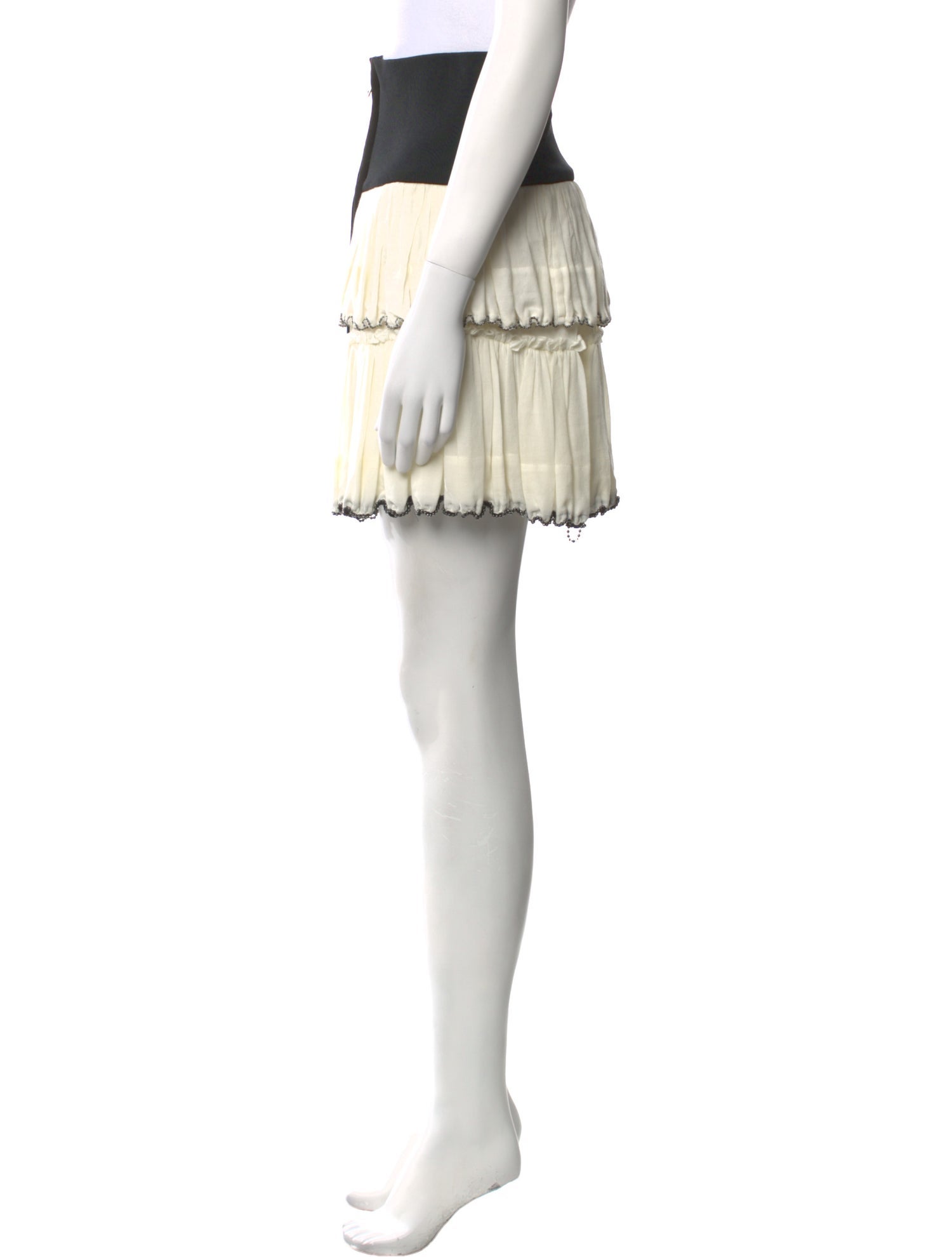 Isabel Marant Colorblock Pattern Mini Skirt