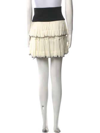 Isabel Marant Colorblock Pattern Mini Skirt