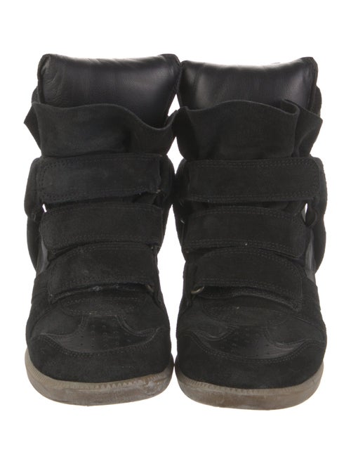 Isabel Marant Suede Wedge Sneakers