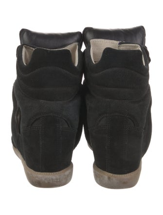 Isabel Marant Suede Wedge Sneakers