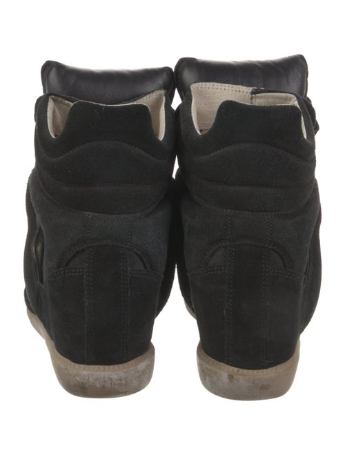 Isabel Marant Suede Wedge Sneakers