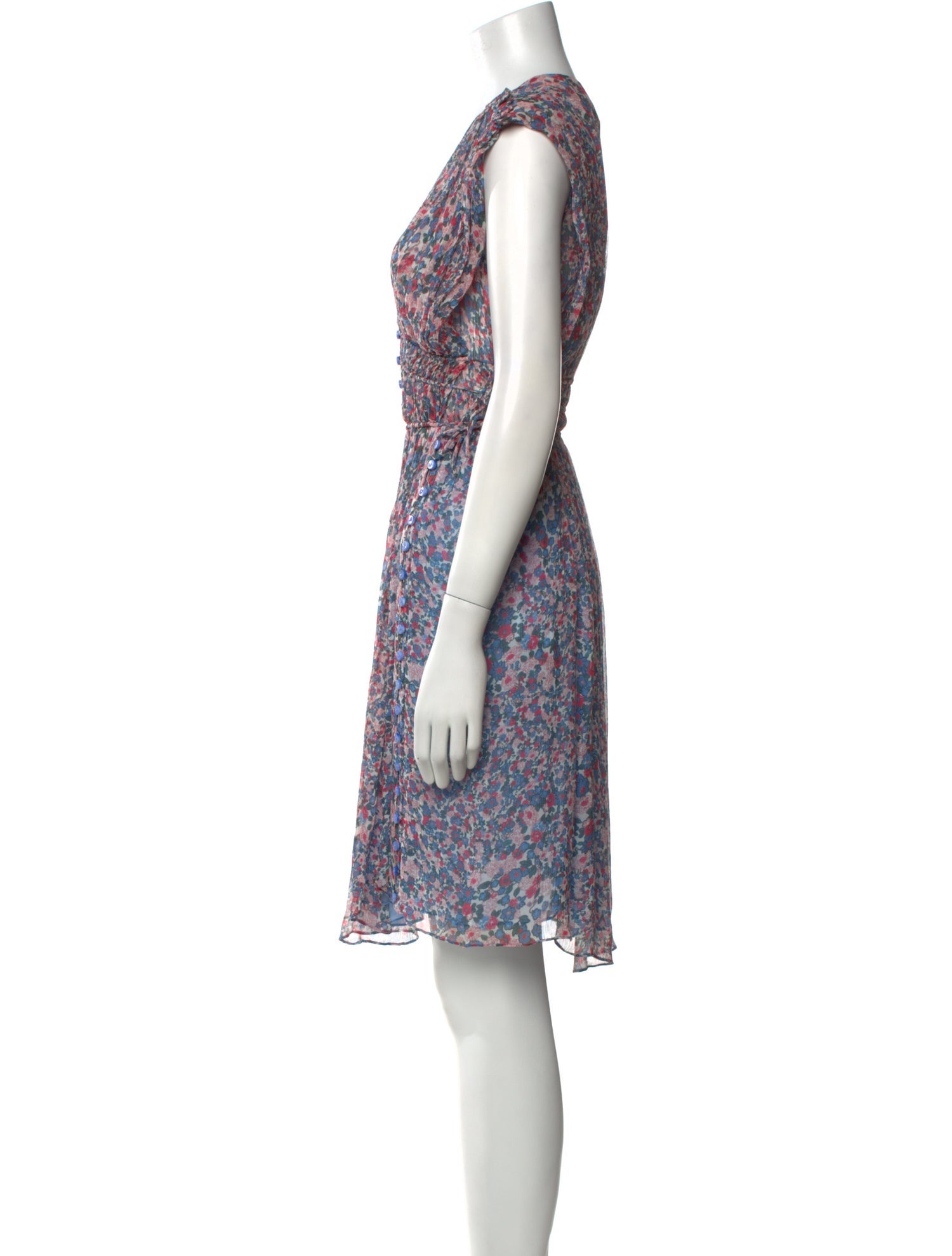 Isabel Marant Silk Knee-Length Dress w/ Tags