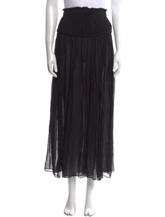 Isabel Marant Silk Midi Length Skirt