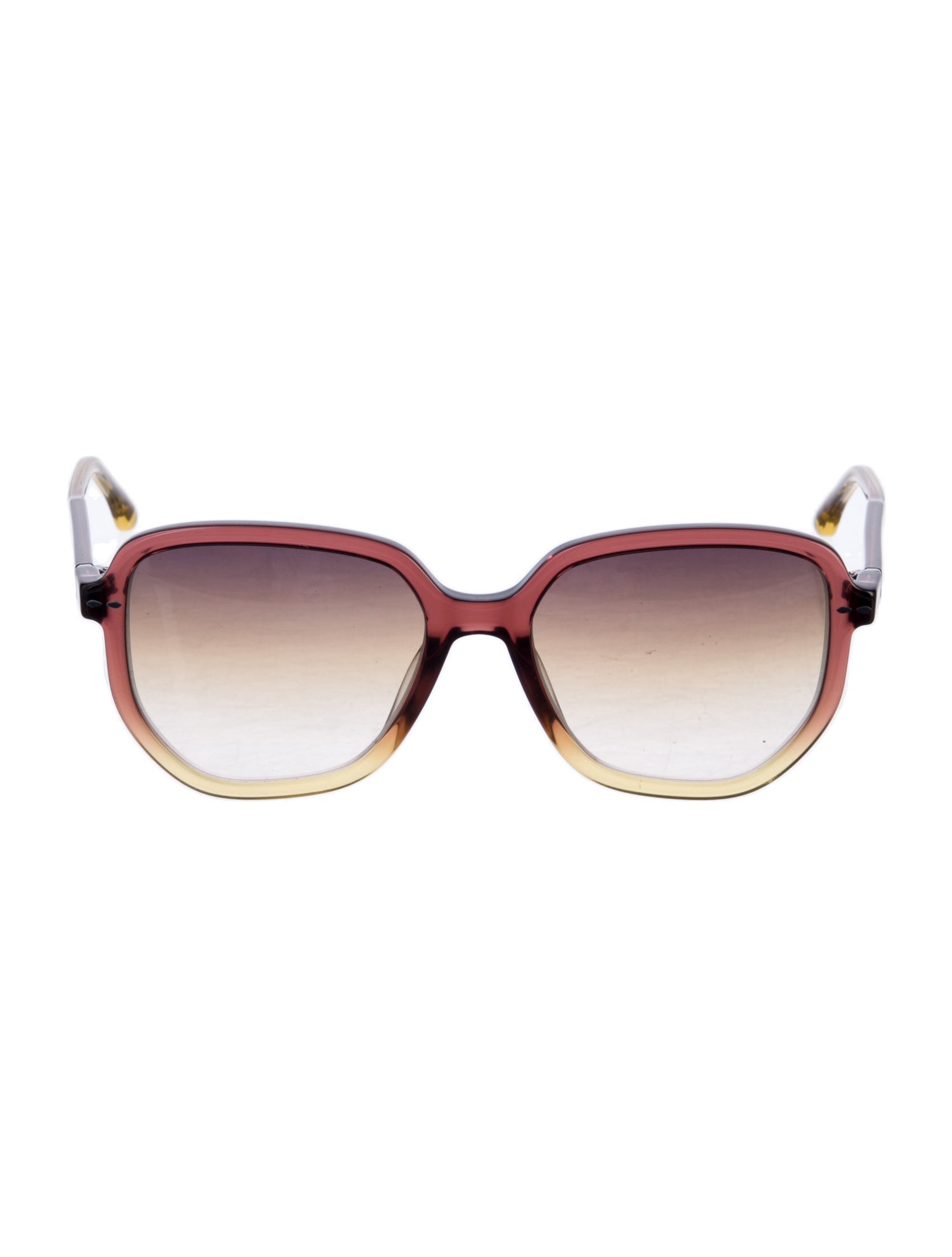 Isabel Marant Round Gradient Sunglasses