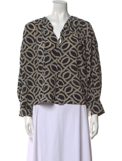Isabel Marant Silk Printed Blouse