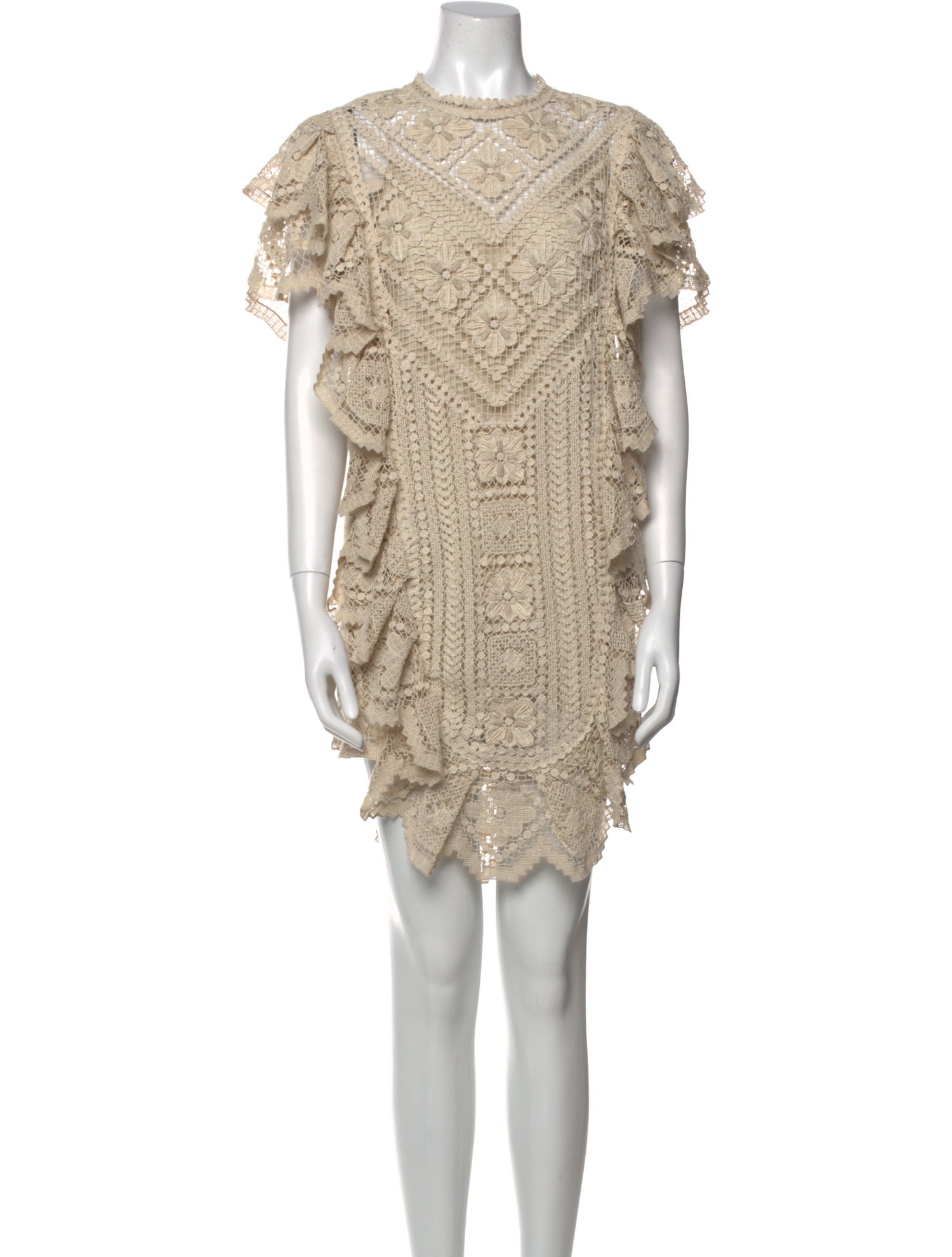Isabel Marant Lace Pattern Knee-Length Dress