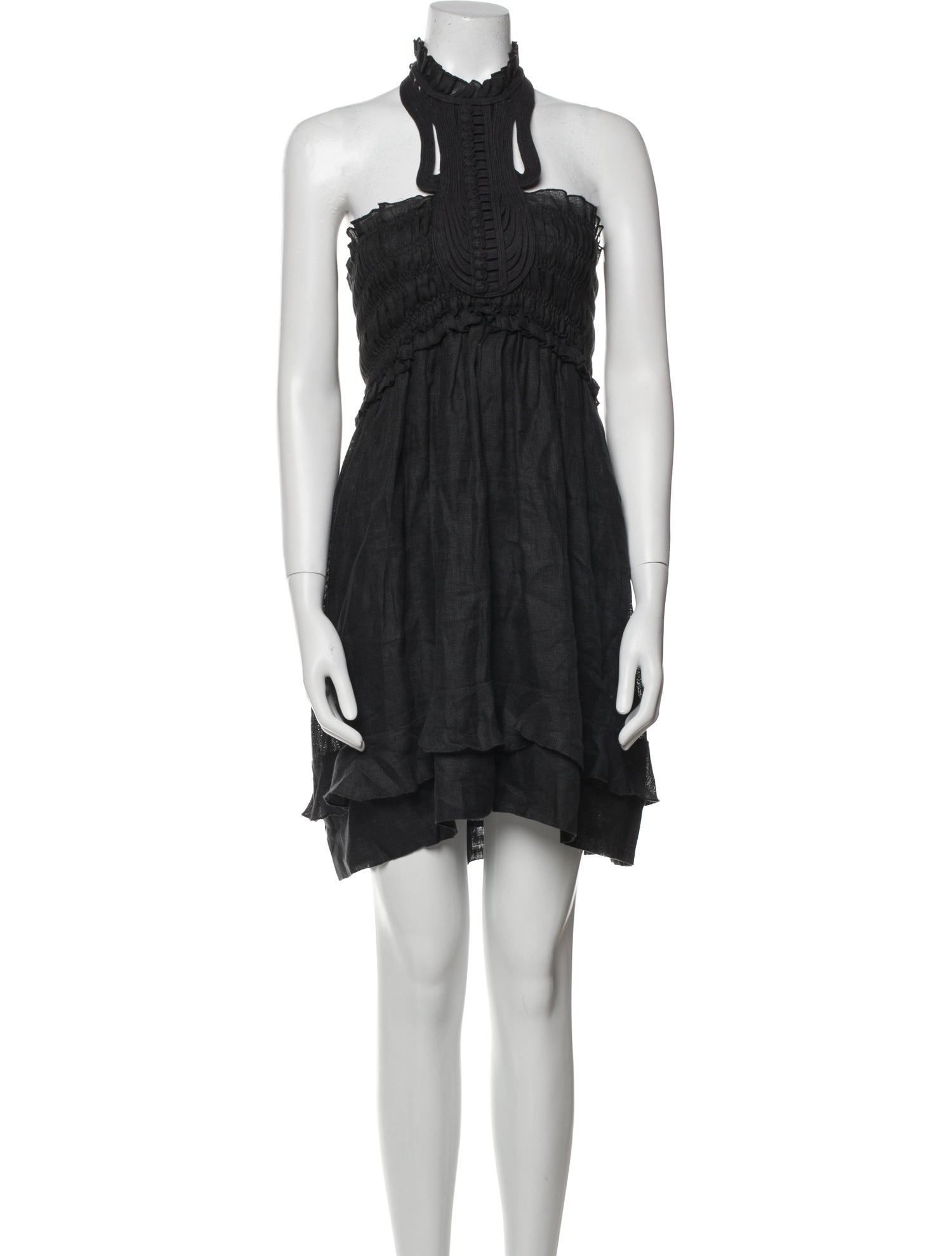 Isabel Marant Linen Knee-Length Dress