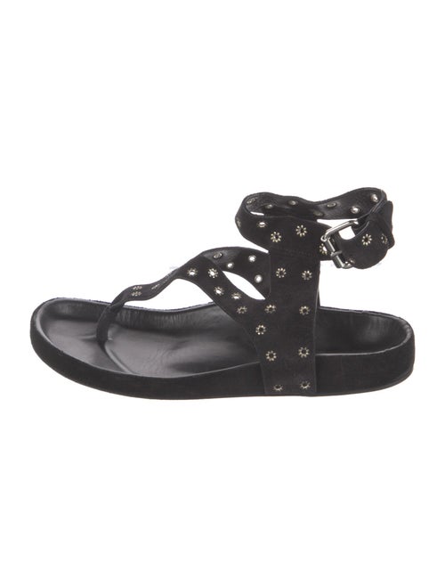 Isabel Marant Suede Gladiator Sandals